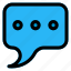 1, chat, bubble, message, speech, business 