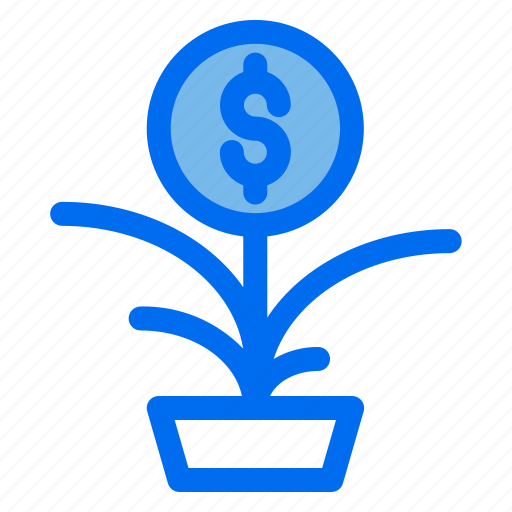 1, investment, tree, business, growth, coin icon - Download on Iconfinder