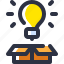 business, idea, lamp, bulb 