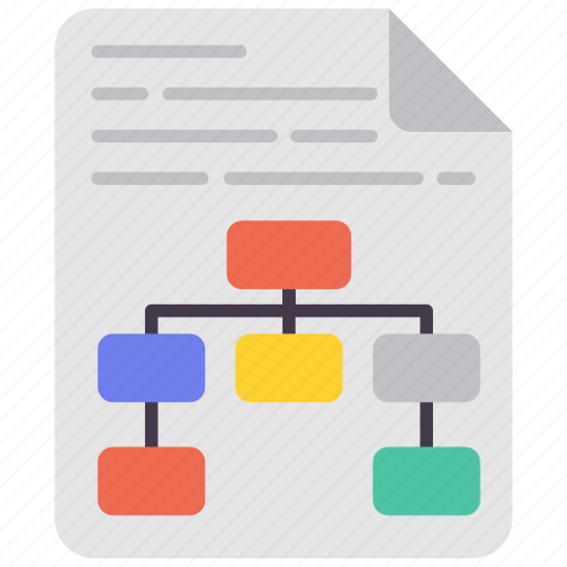 Flowchart, organization, diagram, graph, hierarchy icon - Download on Iconfinder