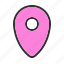 location, place, navigation, marker, pin, pointer, gps 