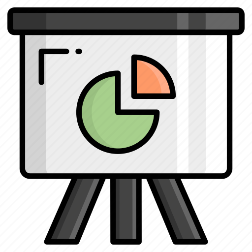 Presentations, business, statistics, data analytics, analysis stats, pie chart, marketing icon - Download on Iconfinder