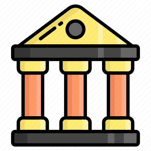 Bank building, banking, finance, money deposit, money, savings, business and finance icon - Download on Iconfinder