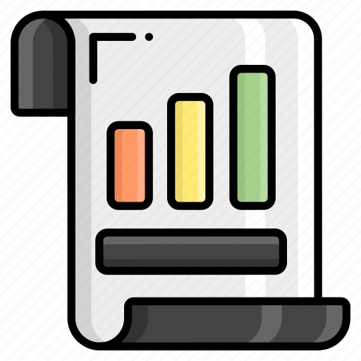 Graph paper, bar graph, dashboard, business report, analysis, chart, statistics icon - Download on Iconfinder
