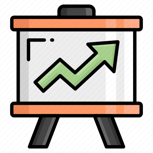 Presentation, data analytics, statistics, analysis, business, business and finance, growth icon - Download on Iconfinder