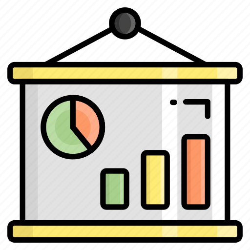 Graph, chart, board, chart board, statistics, analysis, stand icon - Download on Iconfinder