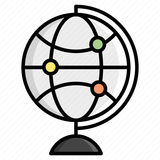 Global networking, globe, internet, connection, multi channel, globe grid, international icon - Download on Iconfinder