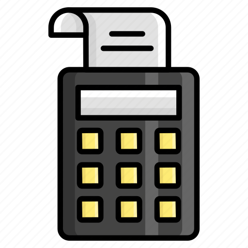 Pos machine, machine, payment, billing, device, accessory, equipment icon - Download on Iconfinder