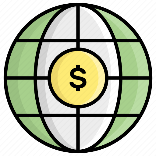 Global economy, money, finance, world, economy, international, worldwide icon - Download on Iconfinder