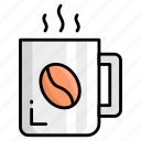 coffee, mug, coffee breaks, hot drink, drink, food and restaurant, busines