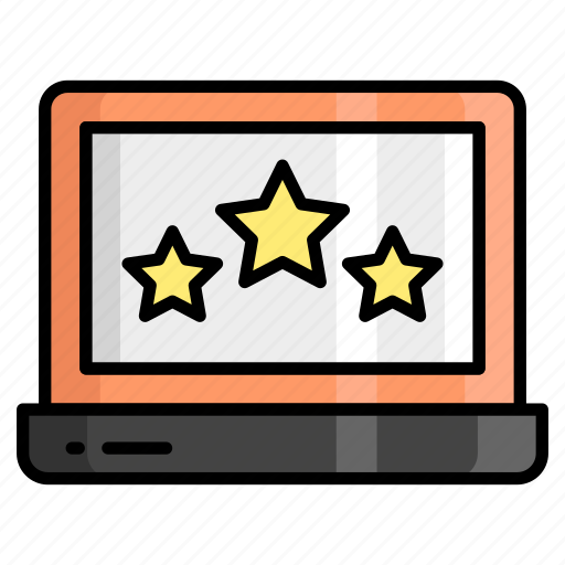 Rating, stars, feedback, review, satisfaction, browser, web icon - Download on Iconfinder