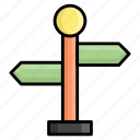 roadside arrow, street sign, road sign, sign, signaling, signboard, orientation