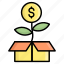 money growth, money plant, investment, business, currency, business and finance, bank 