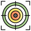target, bullseye, crosshair, reticle, focus, aim, goal 