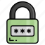 password, lock, security, padlock, code, locked, secure 