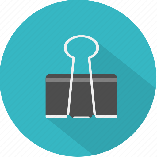 Attachment, document, metal, office, paper, paperclip, steel icon - Download on Iconfinder
