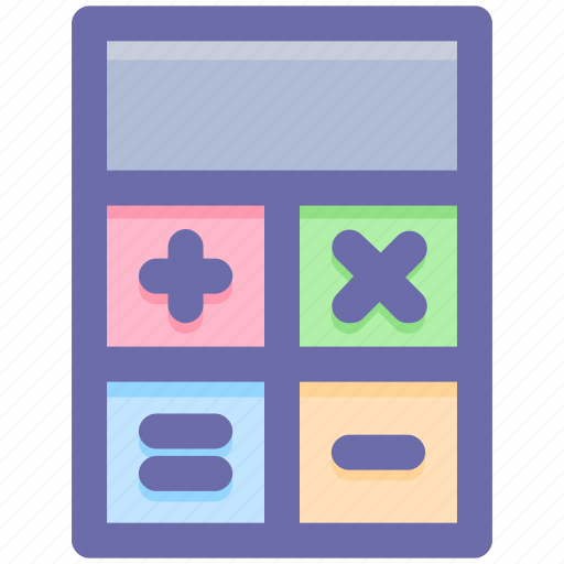 Accounting, calc, calculate, calculator, machine, math, stationery icon - Download on Iconfinder