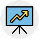 analytics, board, business, chart, graph, presentation