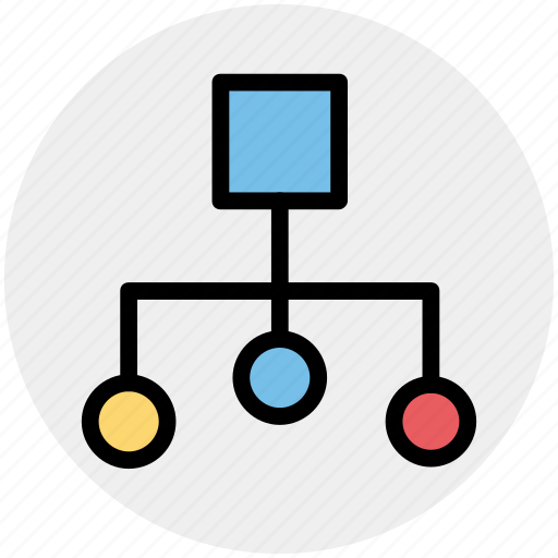 Above, below, connection, hierarchy, status icon - Download on Iconfinder