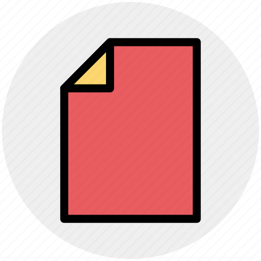 Document, file, note, page, paper, sheet, white paper icon - Download on Iconfinder
