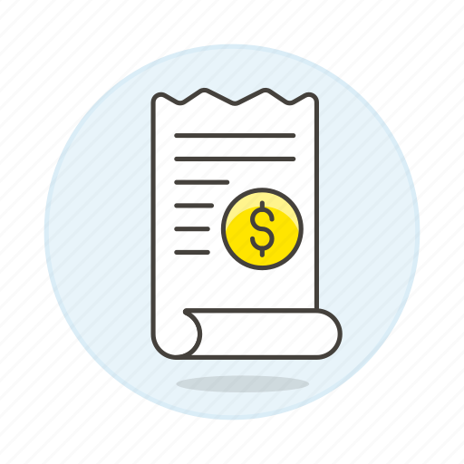 Business, contract, dollar, invoice, invoicing, money, paper icon - Download on Iconfinder