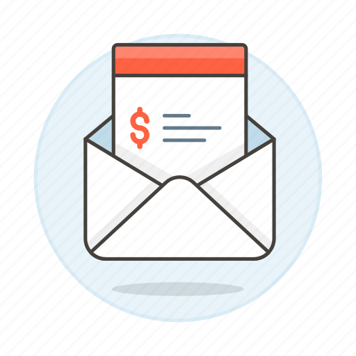 Bill, business, email, invoice, invoicing, letter, mail icon - Download on Iconfinder
