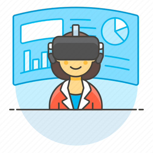 Augmented, business, environment, presentation, reality, virtual, vr icon - Download on Iconfinder