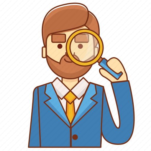 Boss, businessman, hire, market research, marketing, search, target market icon - Download on Iconfinder