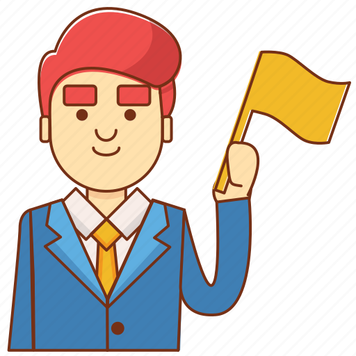 Business, businessman, competition, flag, progress, succcess, winning icon - Download on Iconfinder
