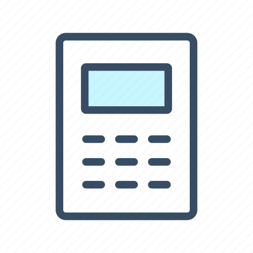 Accounting, budget, calculate, calculator, finance icon - Download on Iconfinder