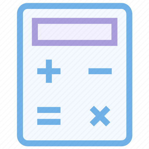 Account, accounting, calculate, calculation, calculator, math, mathematics icon icon - Download on Iconfinder