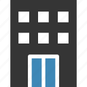 building, city, hotel, office icon