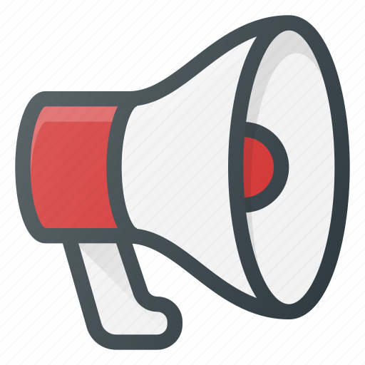 Advertise, loud, megaphone, shout, speaker icon - Download on Iconfinder
