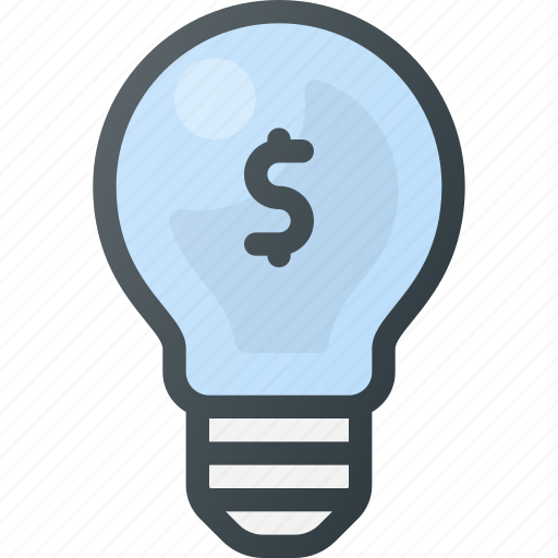 Bulb, idea, light, lightbulb, money, solution icon - Download on Iconfinder