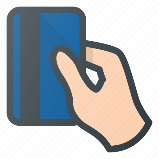 Bank, card, hand, money, pay, payment, pos icon - Download on Iconfinder