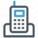 communication, cordless, phone, telephone icon