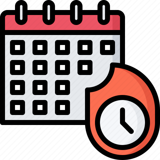 Business, calendar, clock, deadline, fire, office, time icon - Download on Iconfinder