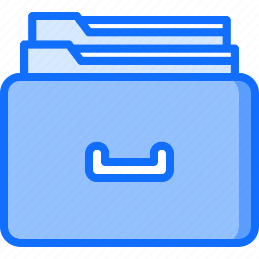 Business, data, document, folder, job, office, repository icon - Download on Iconfinder