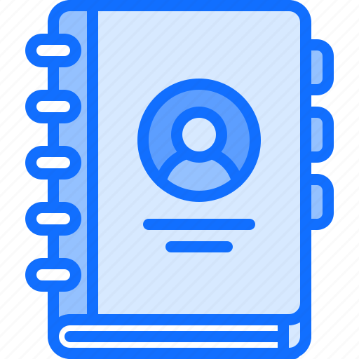 Business, contact, corporation, details, job, notebook, office icon - Download on Iconfinder