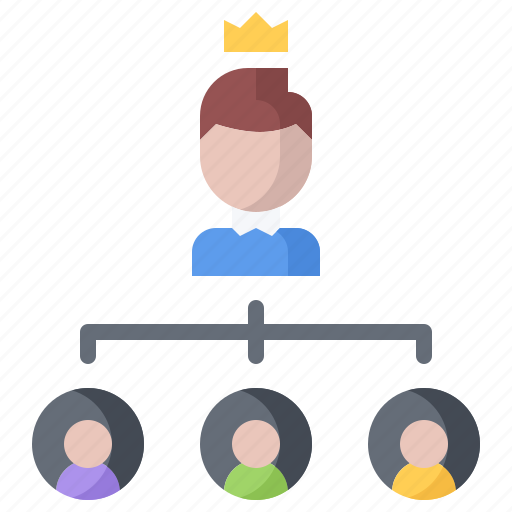 Boss, business, employee, hierarchy, job, office, subordinate icon - Download on Iconfinder