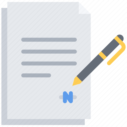 Business, contract, job, office, pen, sign, signature icon - Download on Iconfinder