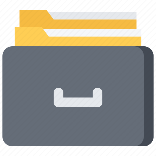 Business, data, document, folder, job, office, repository icon - Download on Iconfinder