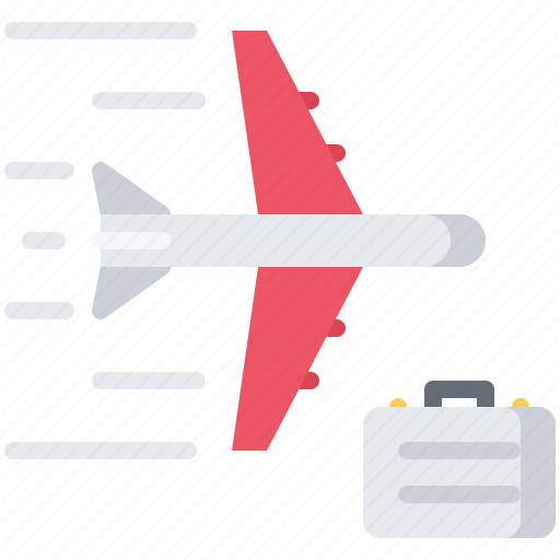 Airplane, business, case, job, plane, portfolio, trip icon - Download on Iconfinder