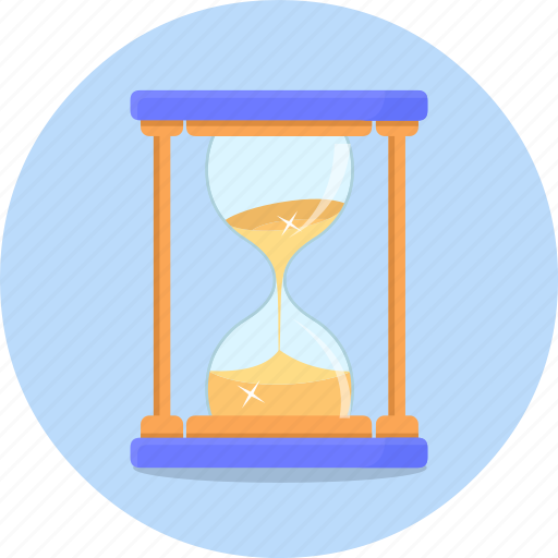 Clock, deadline, glass, hourglass, time icon - Download on Iconfinder