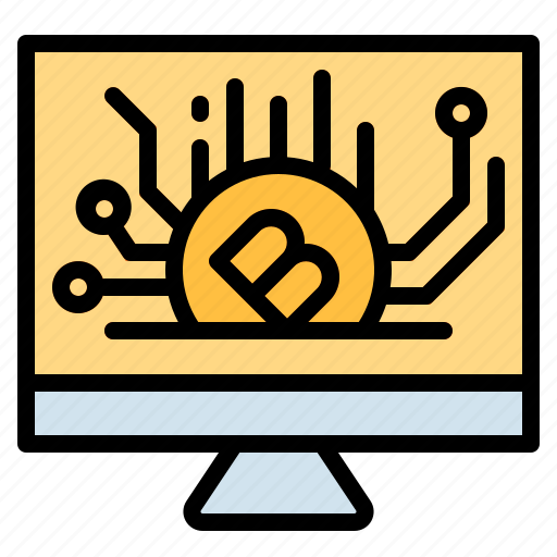 Bitcoins, currency, investment, money, networking icon - Download on Iconfinder