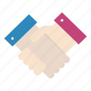 agreement, deal, hand, handshake, partner