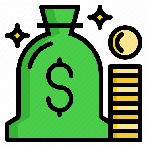 Bag, cash, coin, dollar, money icon - Download on Iconfinder