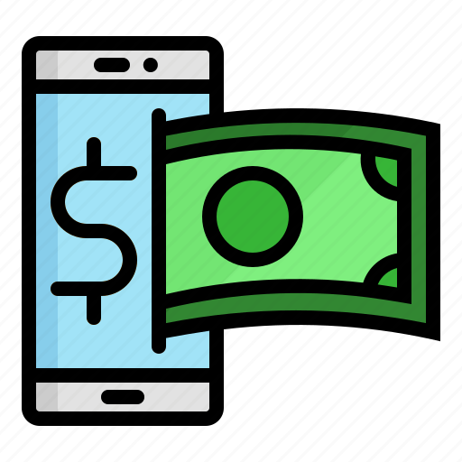 Banking, cash, mobile, money, online icon - Download on Iconfinder