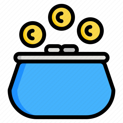 Cash, coin, money, purse, wallet icon - Download on Iconfinder