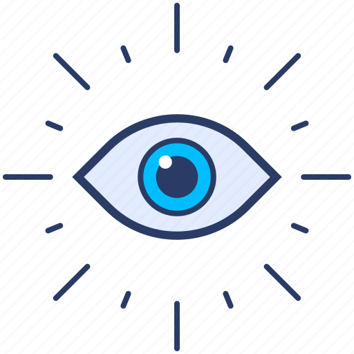 Eye, impression, look icon, monitoring, view, virtual reality, vision icon - Download on Iconfinder